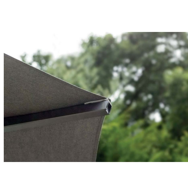 Jardinico 15 ft Octagon Center Post Crank Lift/ No Tilt Aluminum Umbrella w/base - Image 6